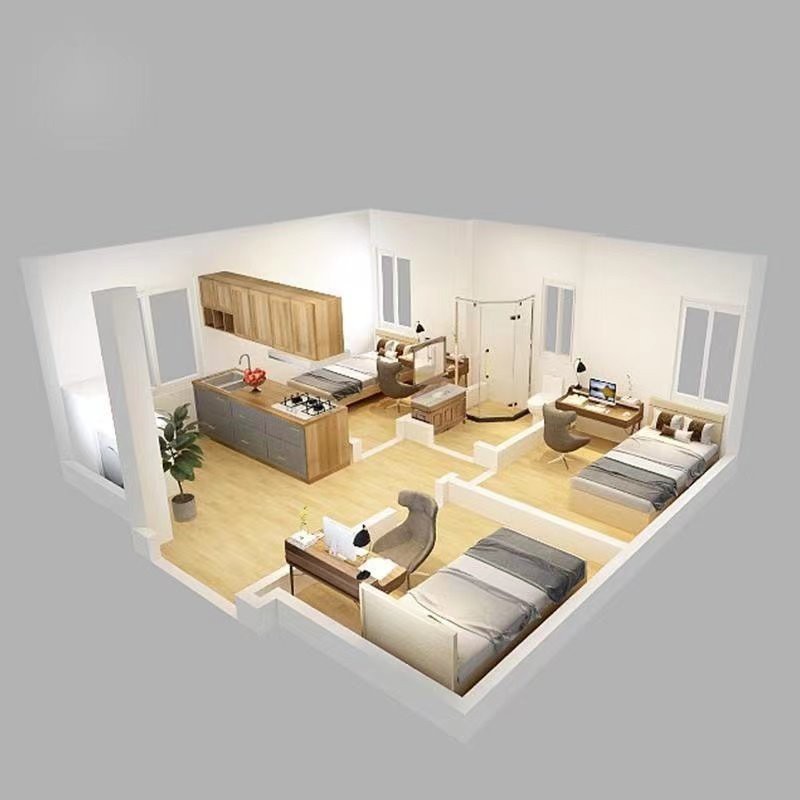 Three bedroom layout variant 2