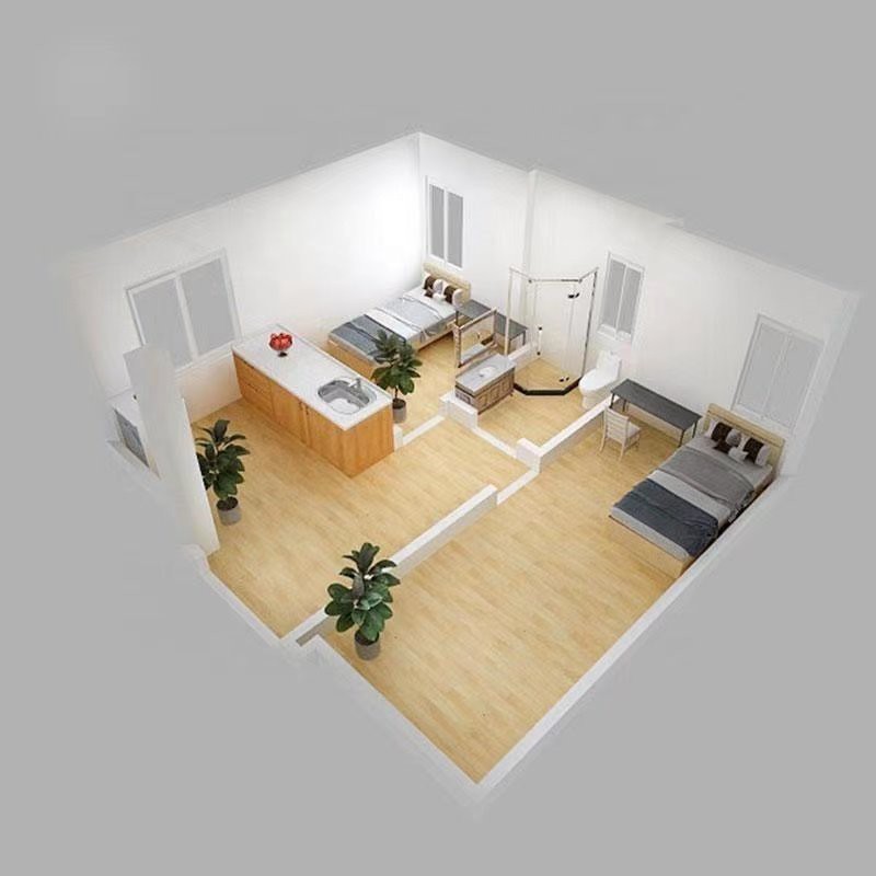 Two bedroom layout plan