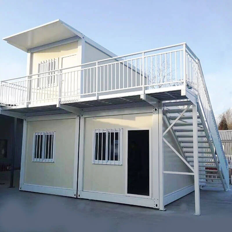 Container cabin side view