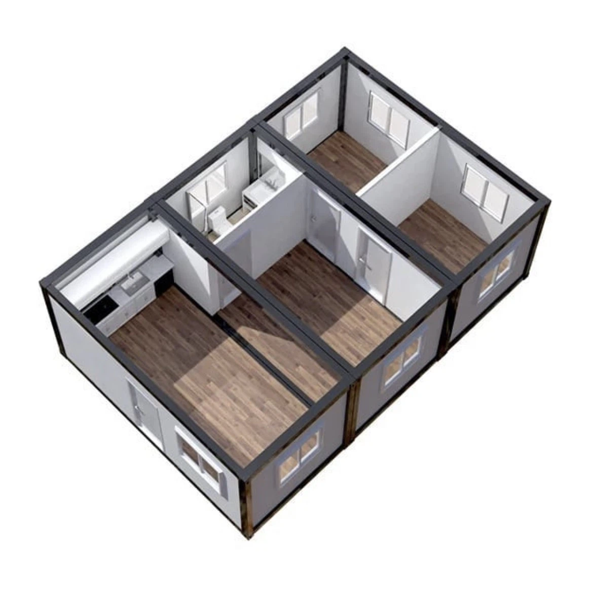 Container cabin interior