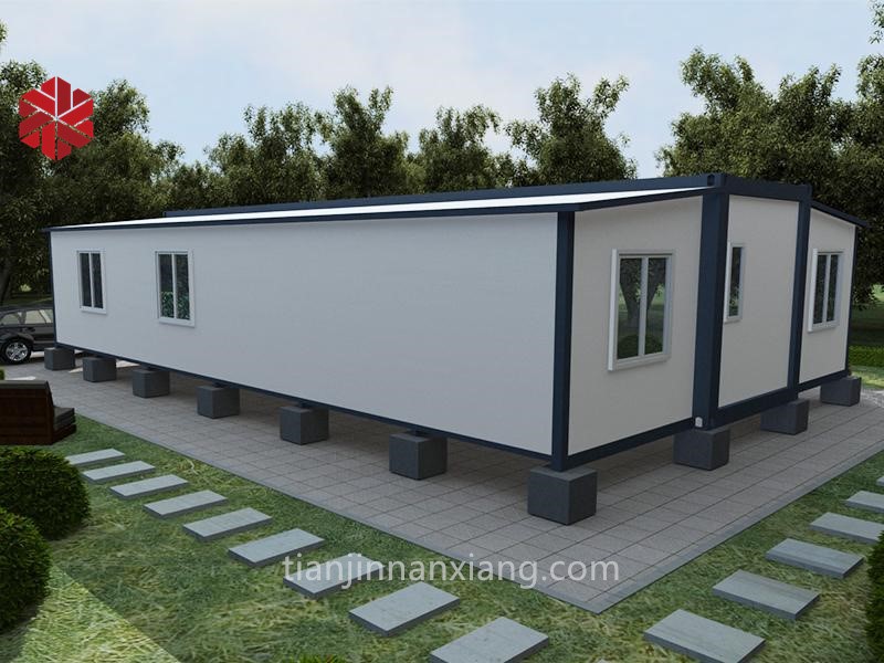 40 ft container house exterior