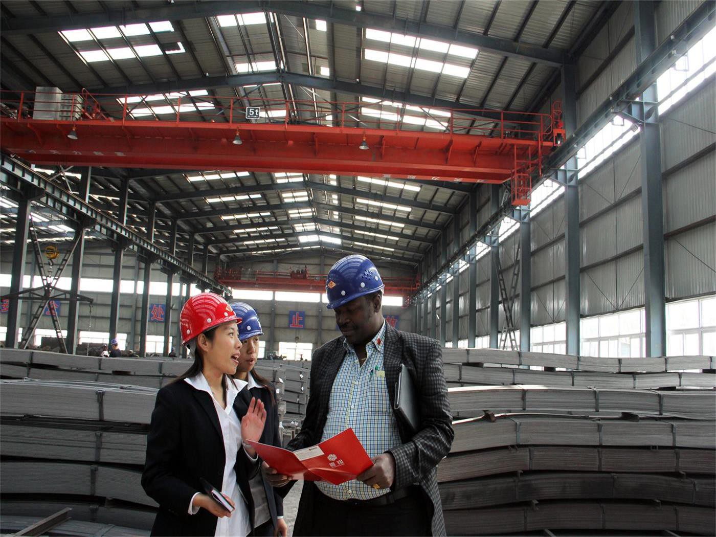 folding container house for warehouses