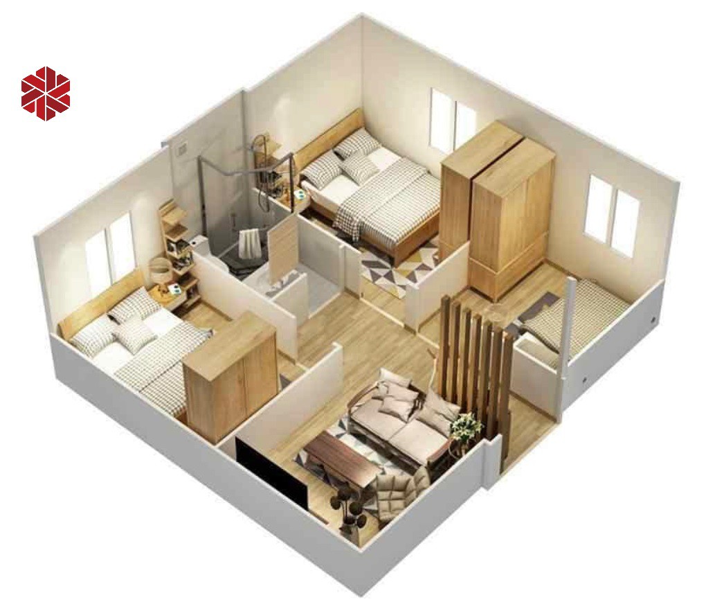 Interior perspective