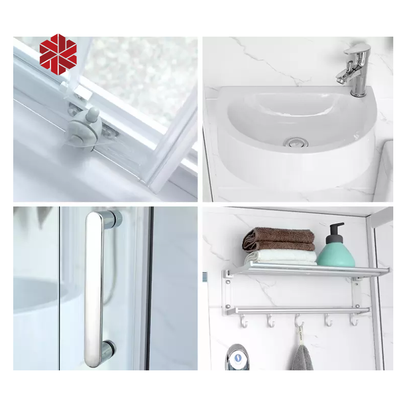 Container bathroom interior view