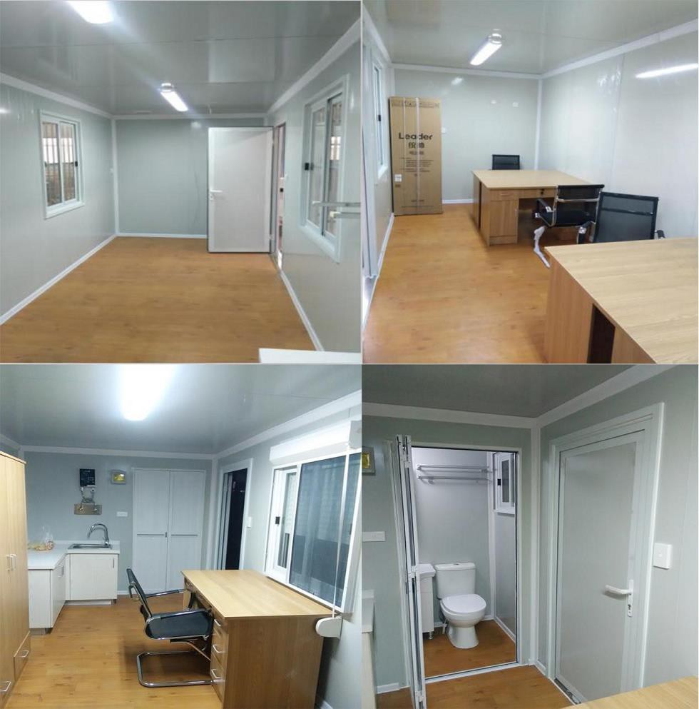 Expandable container office exterior and form factor