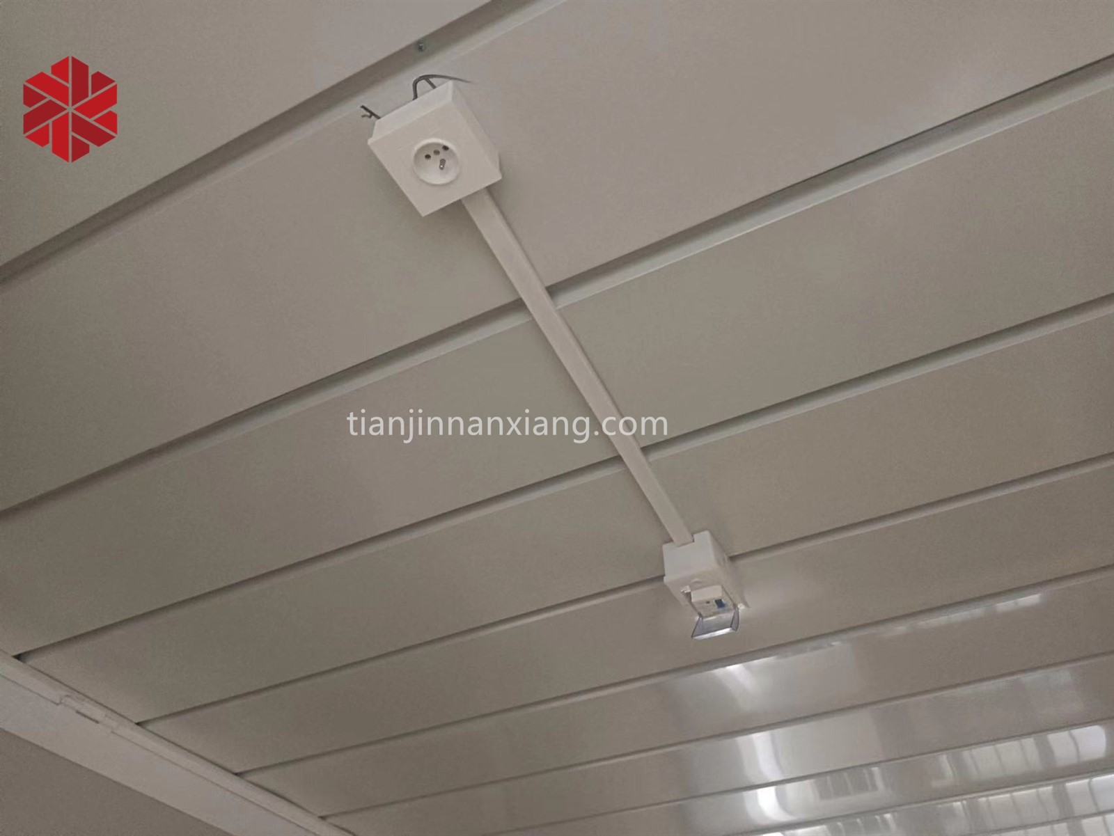 Ceiling with LED lights