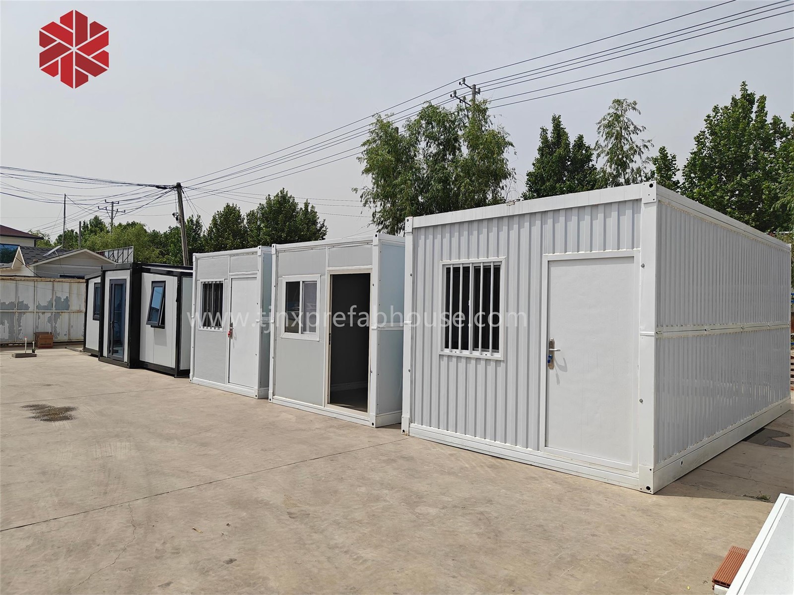 Prefab housing with systems