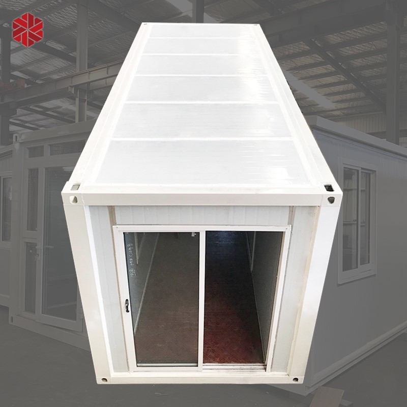 Folded expandable house