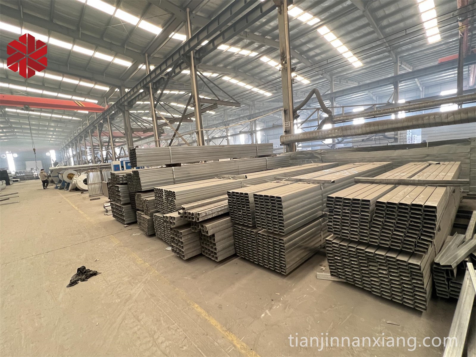 Assembling a house frame