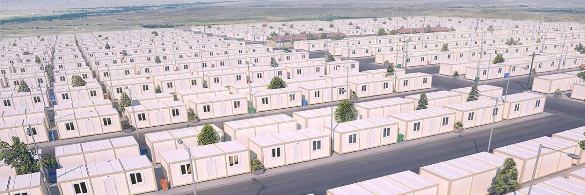 Container home interior