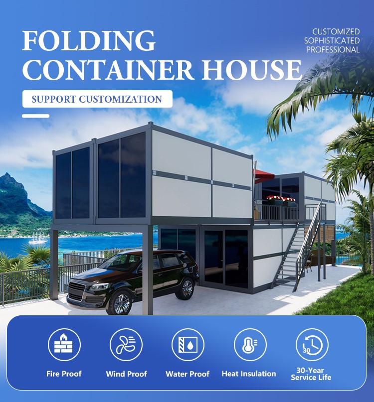 Folding container house model 1