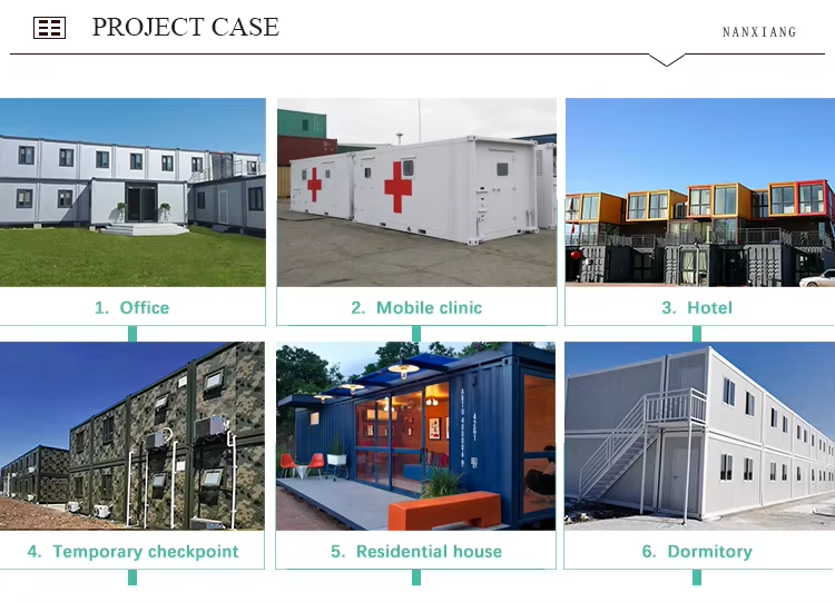 Container house installation