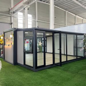 40ft Luxury 3 Bedroom Movable Prefab Container Homes Foldable And Expandable Container House For Sale