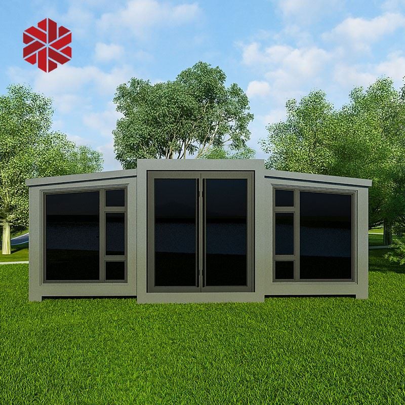 40ft Mobile Prefabricated Container Expandable House 2 Bedroom Security Prefab Light Steel Portable Living Home