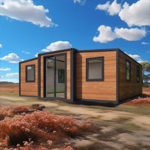 40ft Modular Prefabricated Folding Container House Outdoor Use