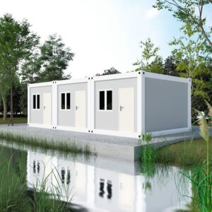 Mobile Flat Pack Container House Light Steel And Glass